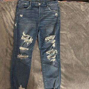American Eagle Next Level Stretch Curvy High Rise Jegging Size 14 Short
